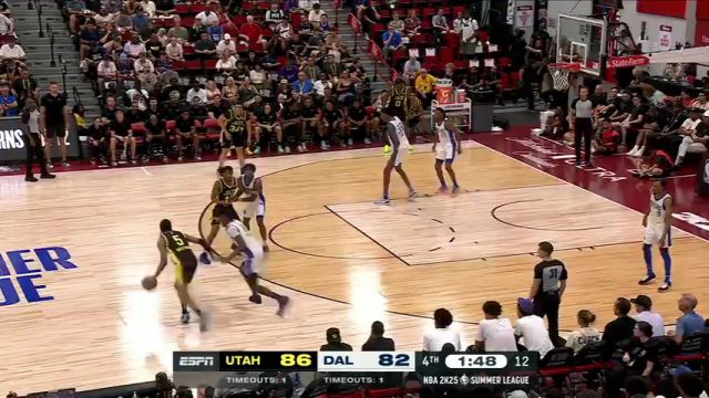  NBA夏季联赛：爵士vs独行侠第4节中文解说回放