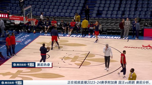 前方记者周玲安采访安德鲁-洛佩兹：锡安伤势还需评估 失去锡安对鹈鹕是巨大挑战