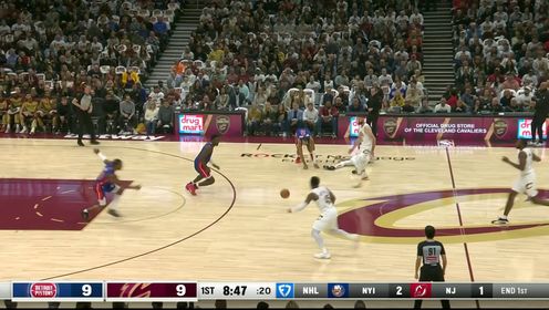 《NBA骑士》老艺术家的从容 米切尔背后传球潇洒写意加兰三分一气呵成