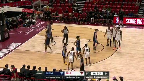 《迈阿密热火》【回放】NBA夏季联赛：灰熊vs热火第1节中文解说回放