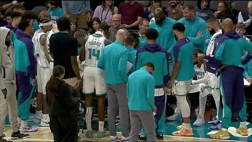 《NBA全场集锦》【回放】NBA常规赛：猛龙vs黄蜂第2节英文原声回放