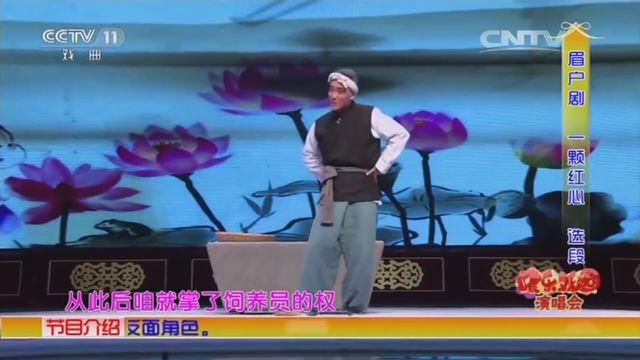 眉户戏《一颗红心》选段