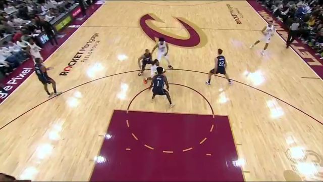 NBA季后赛：魔术vs骑士英文原声全场回放