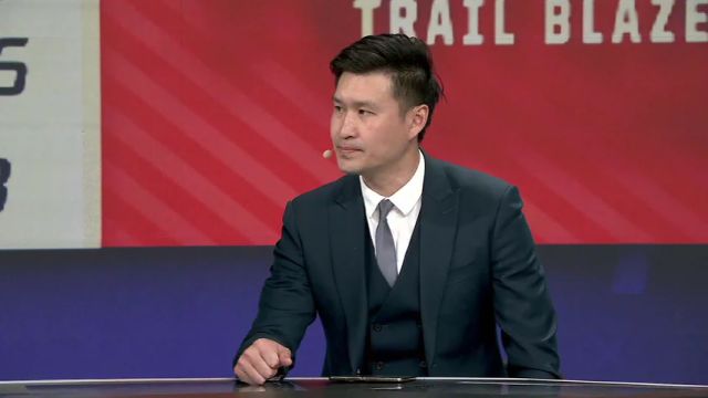 NBA常规赛：勇士vs开拓者第2节中文解说回放