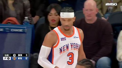 《NBA全场集锦》 NBA常规赛：篮网vs尼克斯第1节英文原声回放