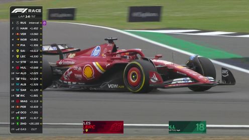 纵情F1_2024F1英国大奖赛正赛_弯道超车!勒克莱尔终于超越斯托尔升至场上第七位_高清1080P在线观看平台_腾讯视频