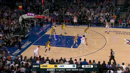 《NBA全场集锦》火线复出手感炸裂 阿奴诺比连续发炮连得5分