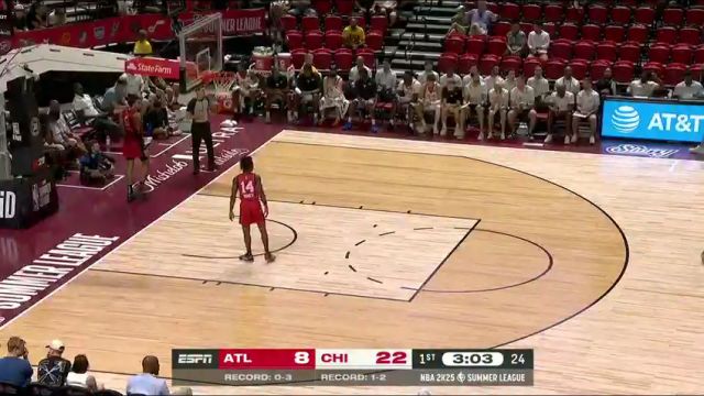 NBA夏季联赛：老鹰vs公牛第1节中文解说回放
