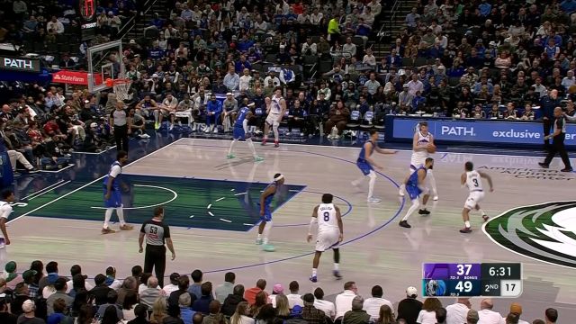 伤口上撒盐！鲍威尔生断菲利波夫斯基反击上篮动作一气呵成