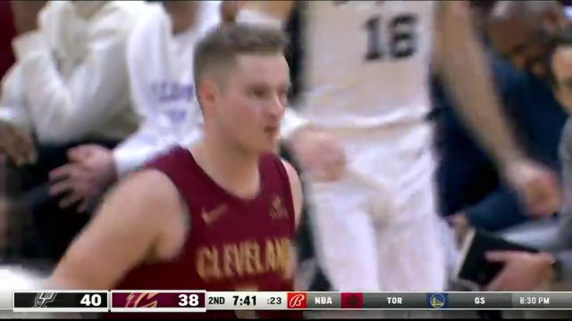 马刺vs骑士第2节中文解说回放