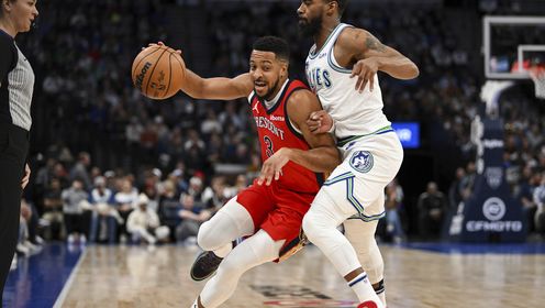 《NBA全场集锦》【球星】麦科勒姆vs森林狼集锦 砍下34+3里突外投高效发挥