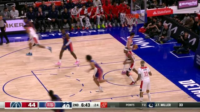 坎宁安vs奇才集锦 全场砍下26+5+7全能发挥难救主