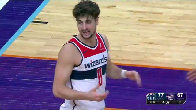 奇才vs太阳第3节英文原声回放