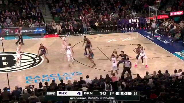 太阳vs篮网第1节中文解说回放