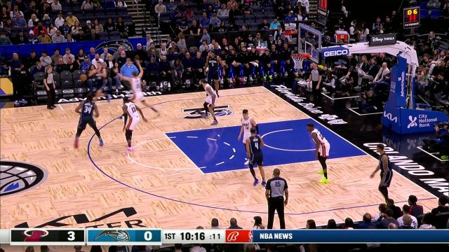 传的恰到好处！弗朗茨-瓦格纳妙传温德尔-卡特空切篮下暴扣得手