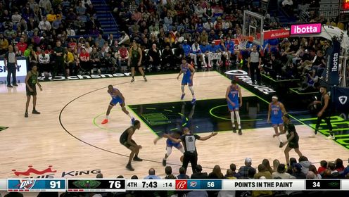 《NBA全场集锦》飞天遁地无所不能 琼斯弥补错误完成无情封盖
