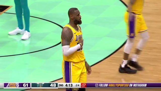 湖人vs黄蜂第2节英文原声回放