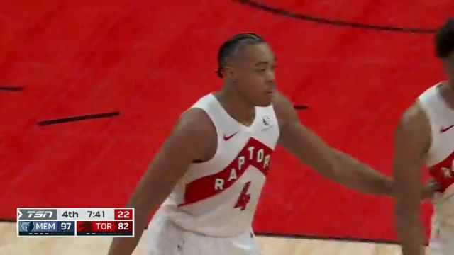 灰熊vs猛龙第4节英文原声回放