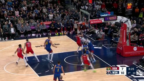 《NBA全场集锦》我的地盘我做主！阿弗迪亚不由分说钉板大帽摁下戈登