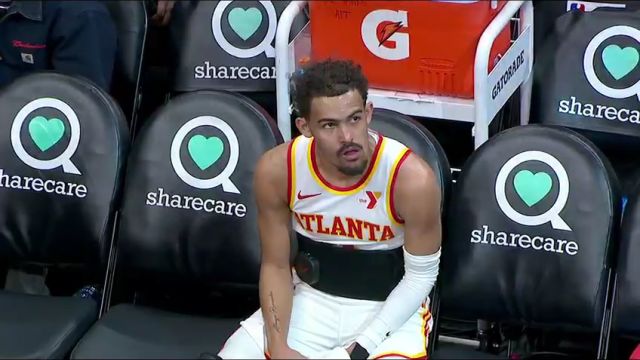 NBA常规赛：勇士vs老鹰第1节英文原声回放