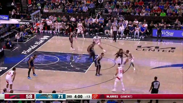 NBA常规赛：猛龙vs魔术第3节中文解说回放