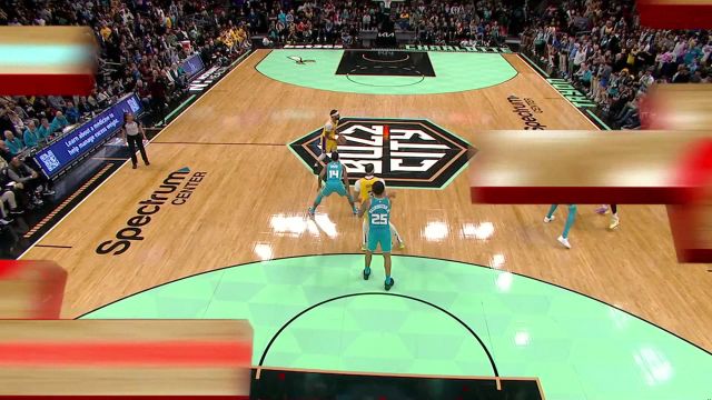 拉塞尔击地妙传艺高人胆大 老詹强势终结打成关键2+1