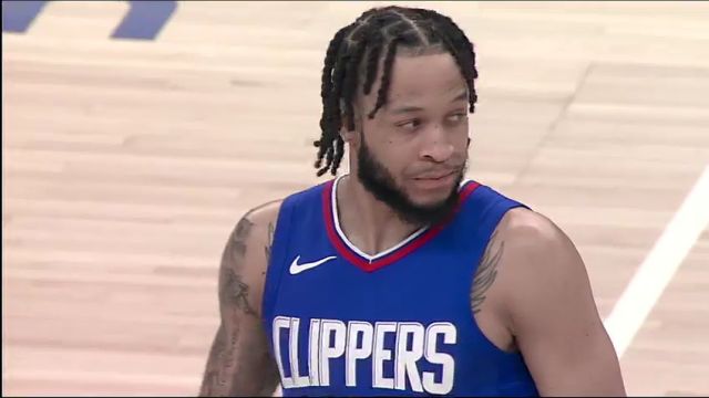 NBA常规赛：雷霆vs快船第1节中文解说回放