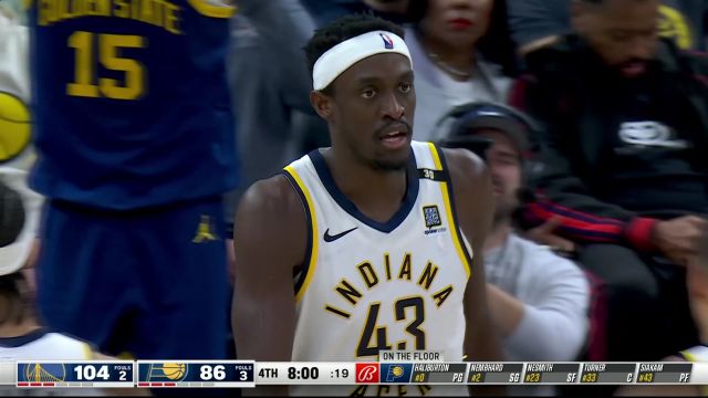 背身强打柳暗花明 西亚卡姆随手一抛打进神仙球