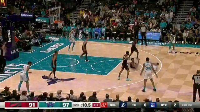 猛龙vs黄蜂第3节中文解说回放