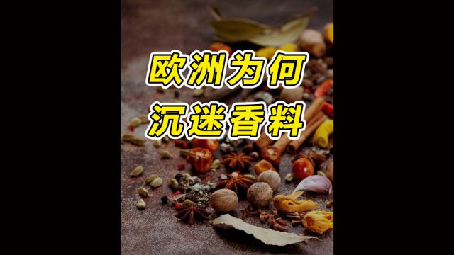 欧洲贵族为何对香料爱得死去活来