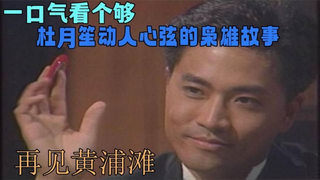 再见黄浦滩全集解说:豆瓣7.7,讲述杜月笙动人心弦的枭雄故事