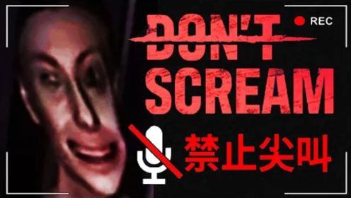 【恐怖游戏】国外网上疯传的恐怖吓人挑战，禁止尖叫