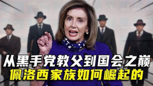 从黑手党教父到国会之巅,佩洛西是如何将民主党变成家族生意的?