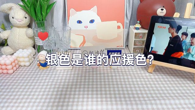 银色是谁的应援色呀?我猜你们肯定不知道!