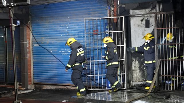 应急指挥部:江西新余市渝水区火灾现场救援结束,现场已无被困人员