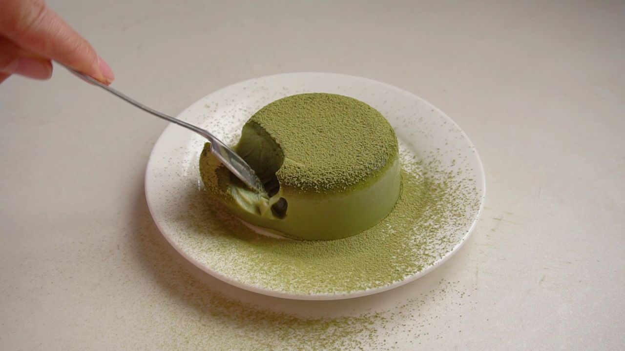 好吃到爆的抹茶布丁,简单易做零失败