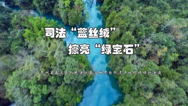 贵州荔波:司法“蓝丝绒”,擦亮“绿宝石”