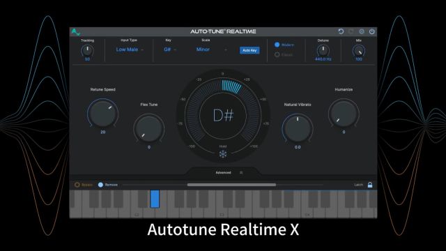 如何使用 AutoTune Realtime X 得到完美的人声音准