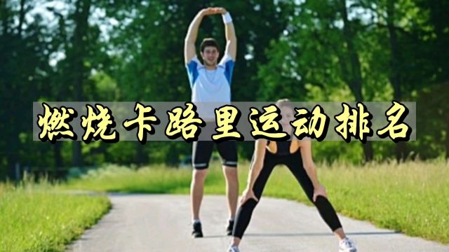 你想燃烧卡路里?试试这些高效运动排行榜!