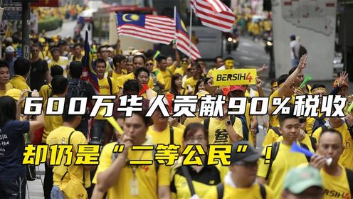 600万马来西亚华人前途未卜，贡献90%税收，却仍是“二等公民”！