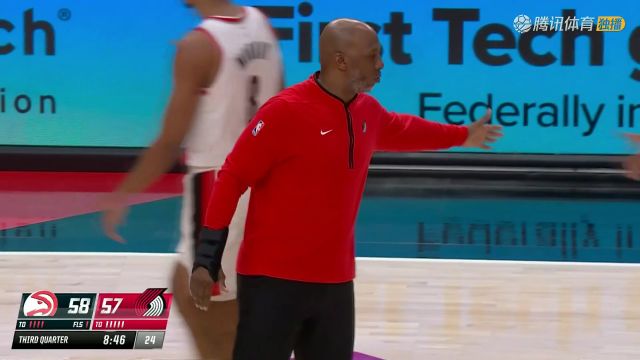 2023/24赛季NBA常规赛：老鹰 VS 开拓者 全场回放