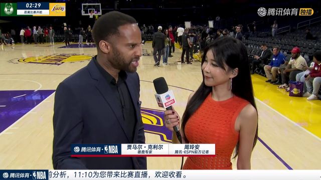 雄鹿vs湖人中文解说全场回放