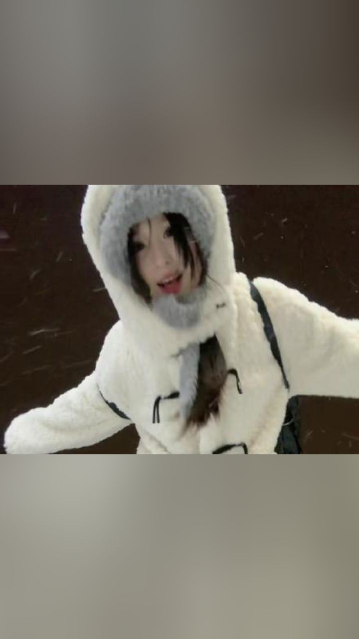 浅跳一下 #初雪