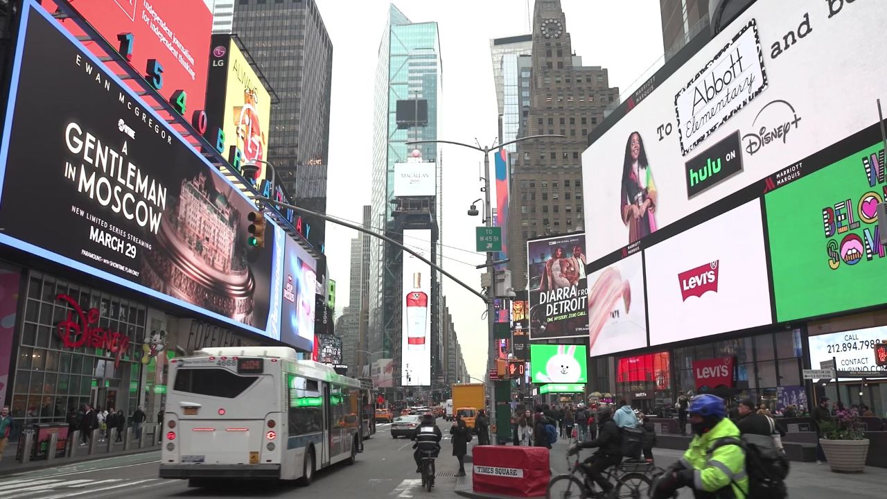 一二传媒 纽约时代广场大屏#tsx大屏 #纽约时代广场投屏 #纽约 #纽约