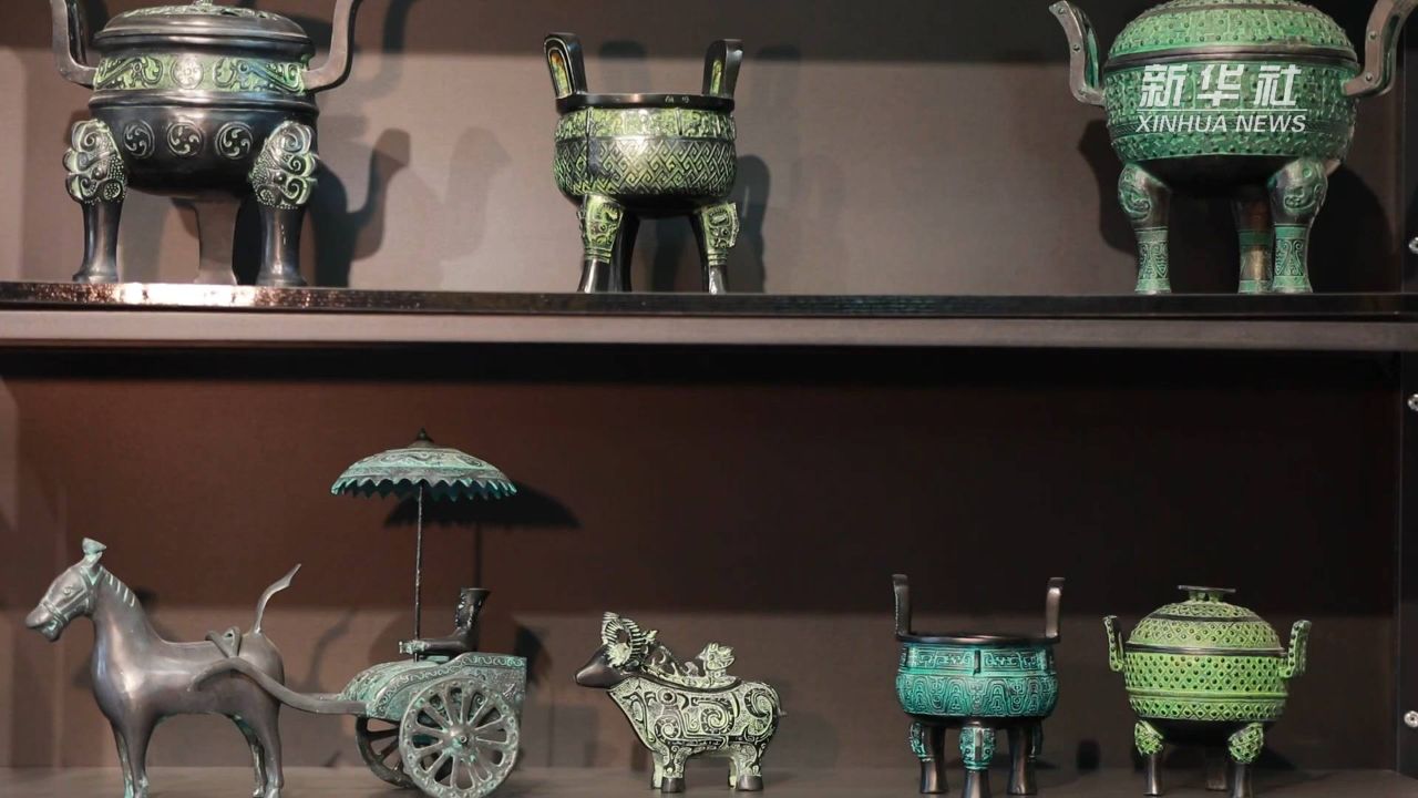 非遗工坊传承铜艺之美