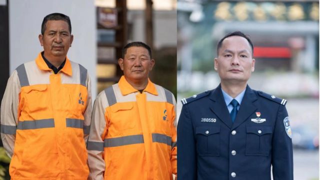 酷暑一日东莞民警与环卫工互送“清凉”,荣获“微文明之星”