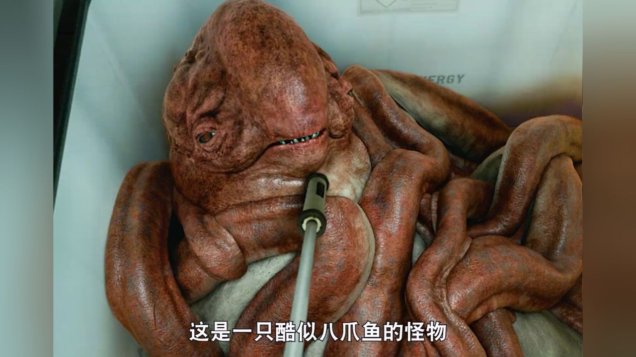 一只长得像八爪鱼的怪物