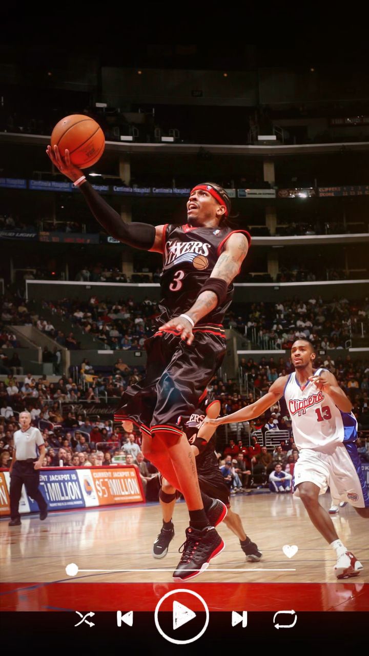 艾弗森:96黄金一代状元,76人永远的答案