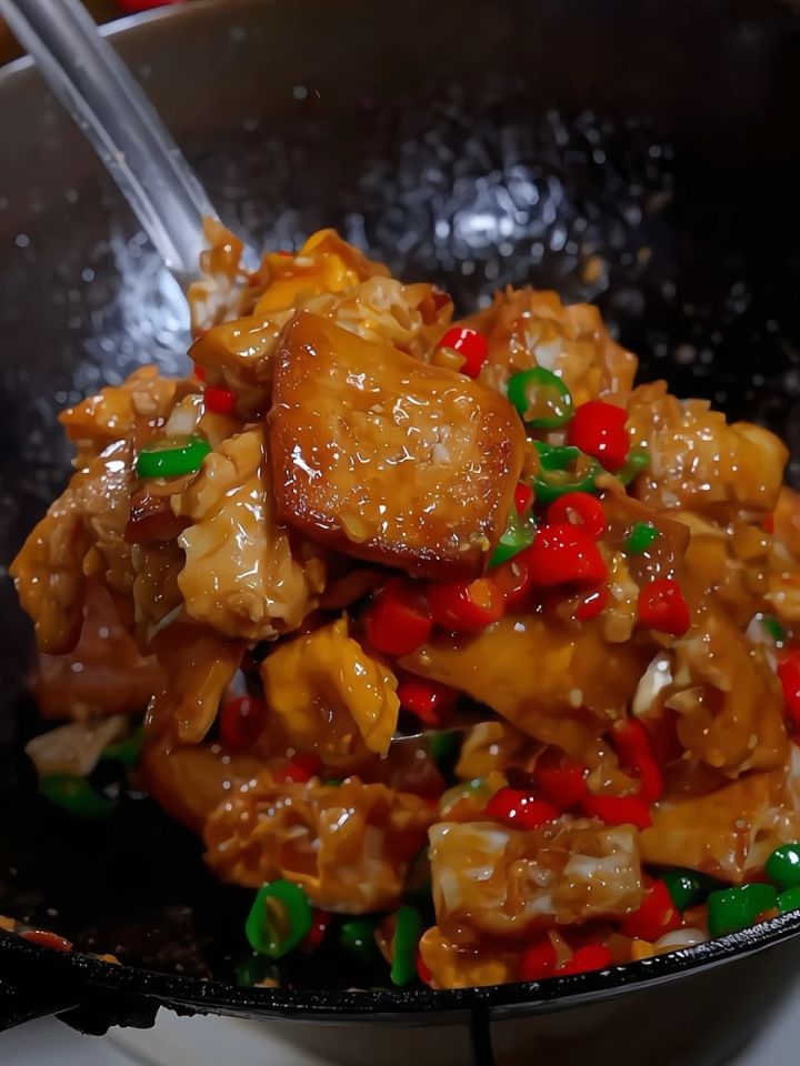 大人小孩都喜欢吃的鸡蛋豆腐,简单好吃又下饭#家常菜