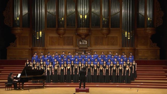  嘎哦丽泰哈萨克族民歌Kazakh folk杜鸣心编曲 National Taiwan University Chorus